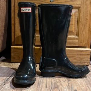 Hunter boots youth girl size 3